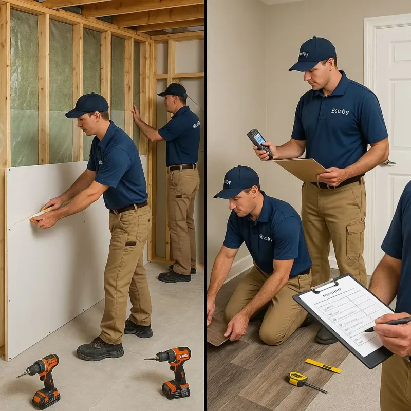 Repairs and Reconstruction process in Lyndonville, VT