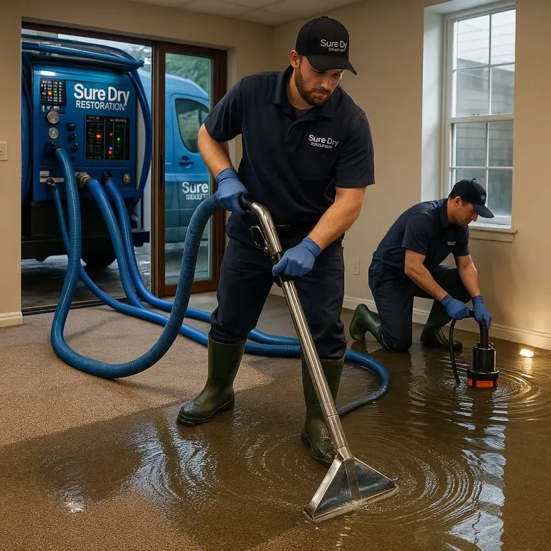 Water Extraction and Removal process in Lyndonville, VT